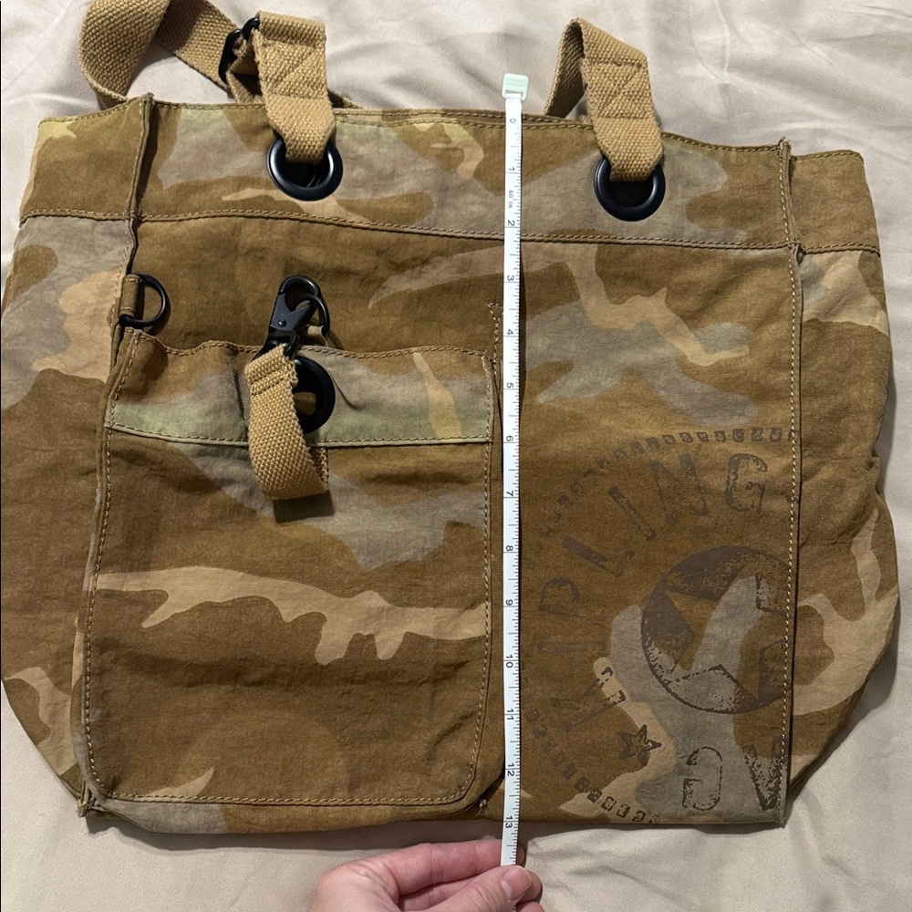Kipling Camouflage Tote Bag - Picture 4 of 7